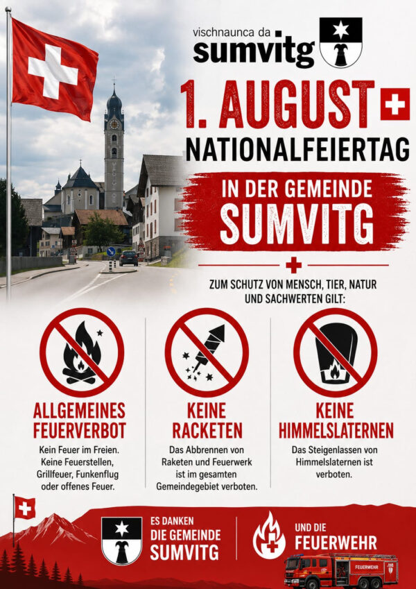 Feuerverbot am 1. August